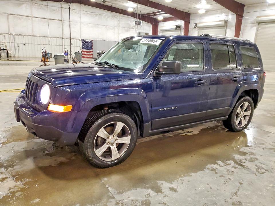 2017 Jeep Patriot მანქანა იყიდება აუქციონზე, vin: 1C4NJRFB5HD122146, აუქციონის ნომერი: 51346856