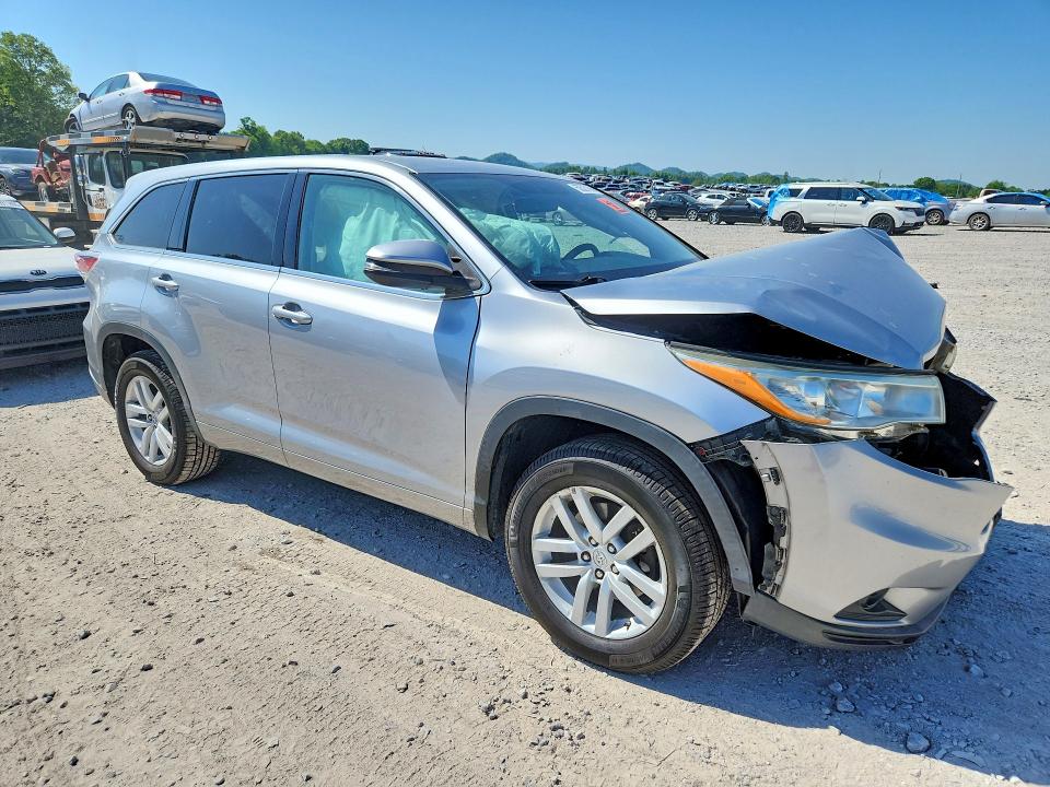 Продаж на аукціоні авто 2014 Toyota Highlander, vin: 5TDZARFH7ES008283, номер лоту: 50527196