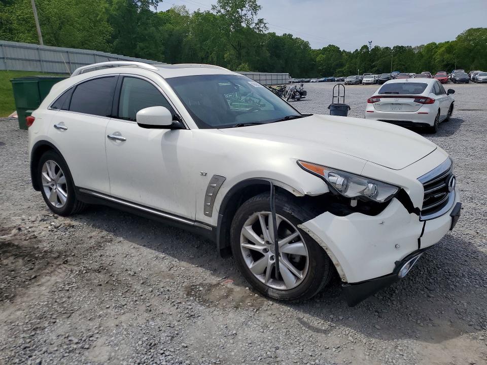 Auction sale of the 2016 Infiniti Qx70, vin: JN8CS1MW0GM752526, lot number: 49465616