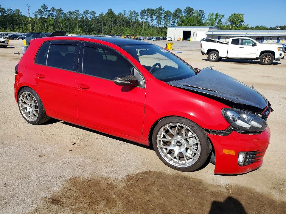 2011 Volkswagen Gti მანქანა იყიდება აუქციონზე, vin: WVWGV7AJ6BW050028, აუქციონის ნომერი: 49533076