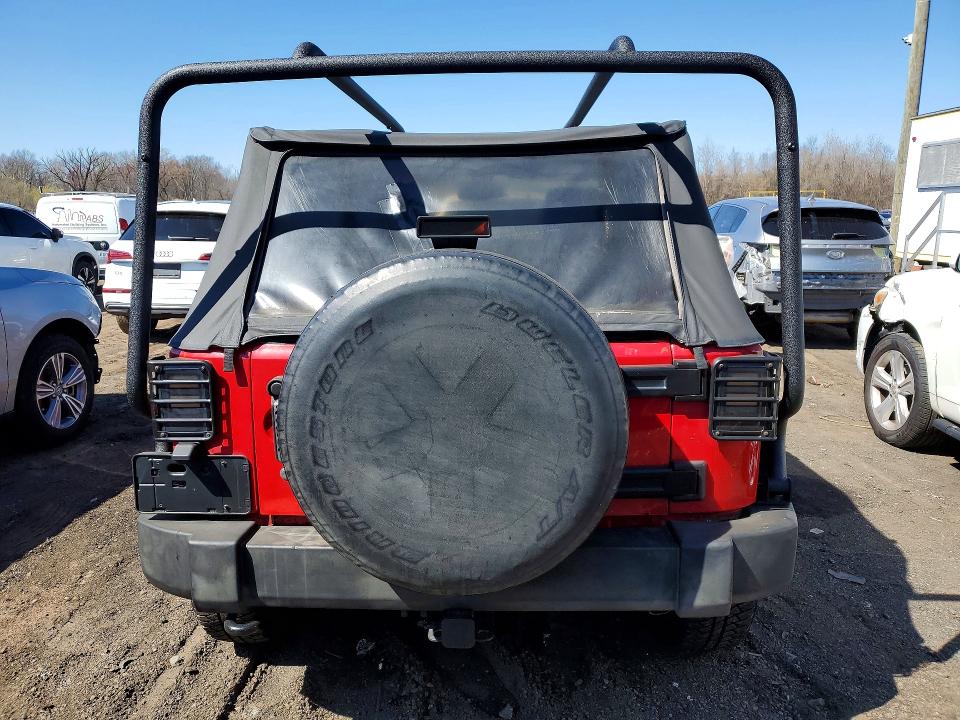 49133846 :رقم المزاد ، 1J4AA2D14BL627604 vin ، 2011 Jeep Wrangler مزاد بيع