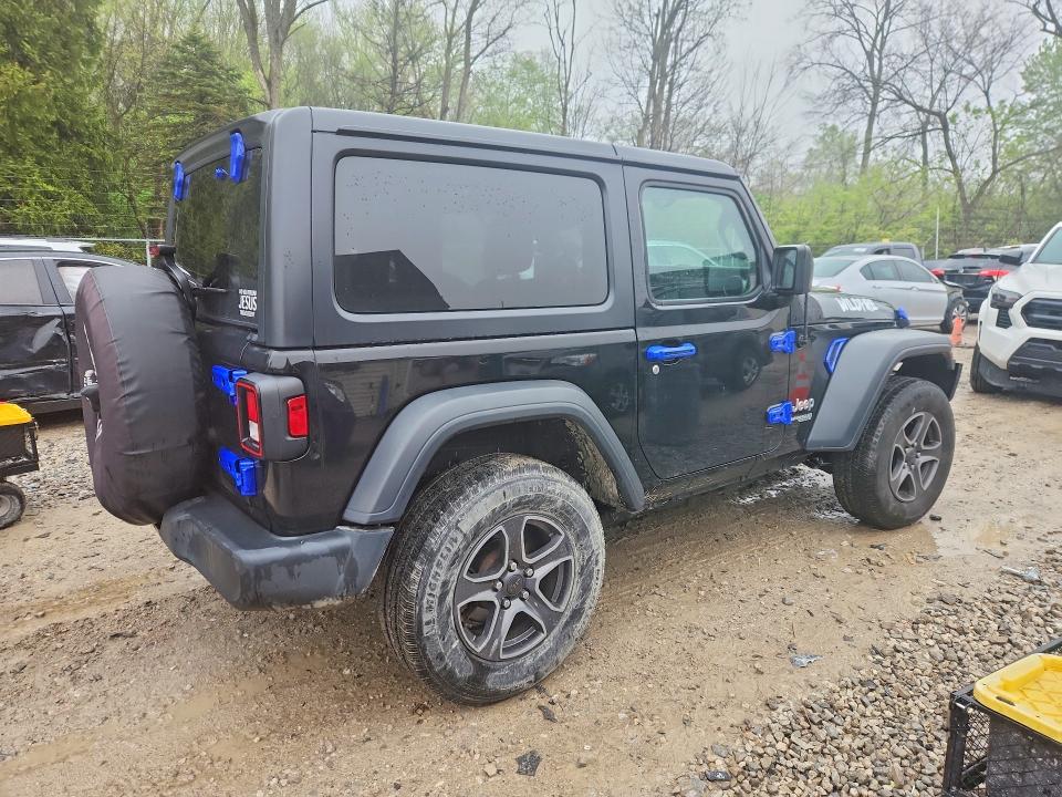 Продажа на аукционе авто 2019 Jeep Wrangler, vin: 1C4GJXAN1KW501512, номер лота: 41629066