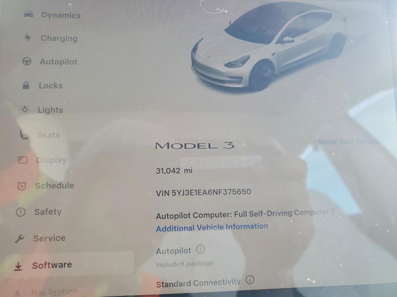 Продаж на аукціоні авто 2022 Tesla Model 3, vin: 5YJ3E1EA6NF375650, номер лоту: 49339156