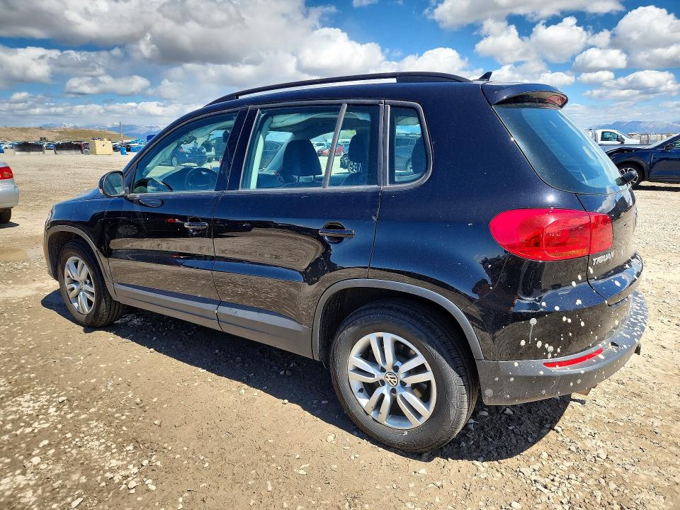 49957086 :رقم المزاد ، WVGBV7AXXHK020623 vin ، 2017 Volkswagen Tiguan مزاد بيع