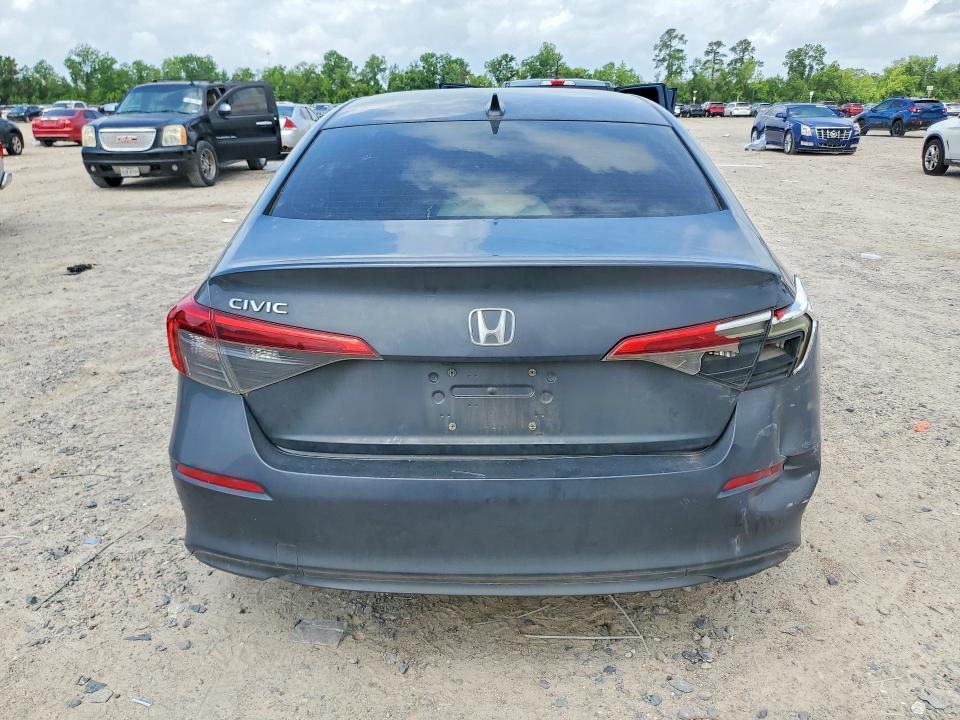 2022 Honda Civic მანქანა იყიდება აუქციონზე, vin: JHMFE1F76NX006002, აუქციონის ნომერი: 49915496
