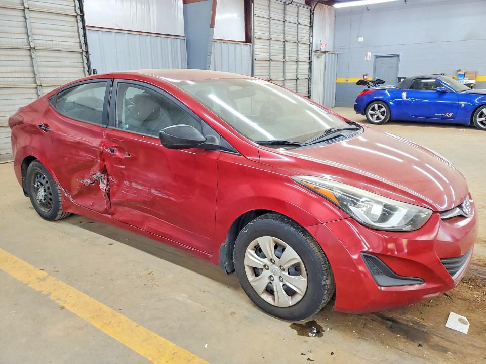 49451866 :رقم المزاد ، KMHDH4AE3GU656672 vin ، 2016 Hyundai Elantra مزاد بيع