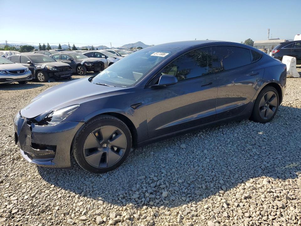 2023 Tesla Model 3 მანქანა იყიდება აუქციონზე, vin: 5YJ3E1EA5PF709766, აუქციონის ნომერი: 49131806