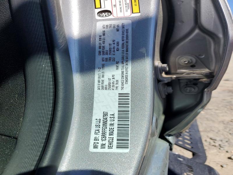 Продаж на аукціоні авто 2022 Ram 1500, vin: 1C6RRFFGXNN347907, номер лоту: 51689756