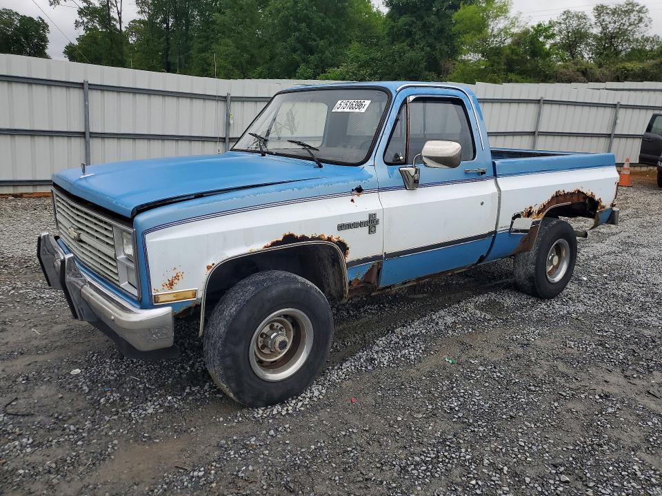 Aukcja sprzedaży 1984 Chev K10, vin: 2GCEK14H1E1120018, numer aukcji: 51516396