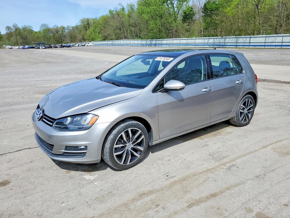 51475246 :رقم المزاد ، 3VW217AUXGM010670 vin ، 2016 Volkswagen Golf مزاد بيع
