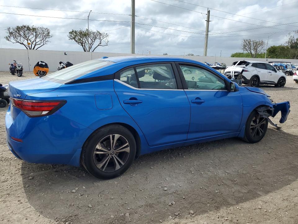 48496146 :رقم المزاد ، 3N1AB8CV5MY313063 vin ، 2021 Nissan Sentra مزاد بيع