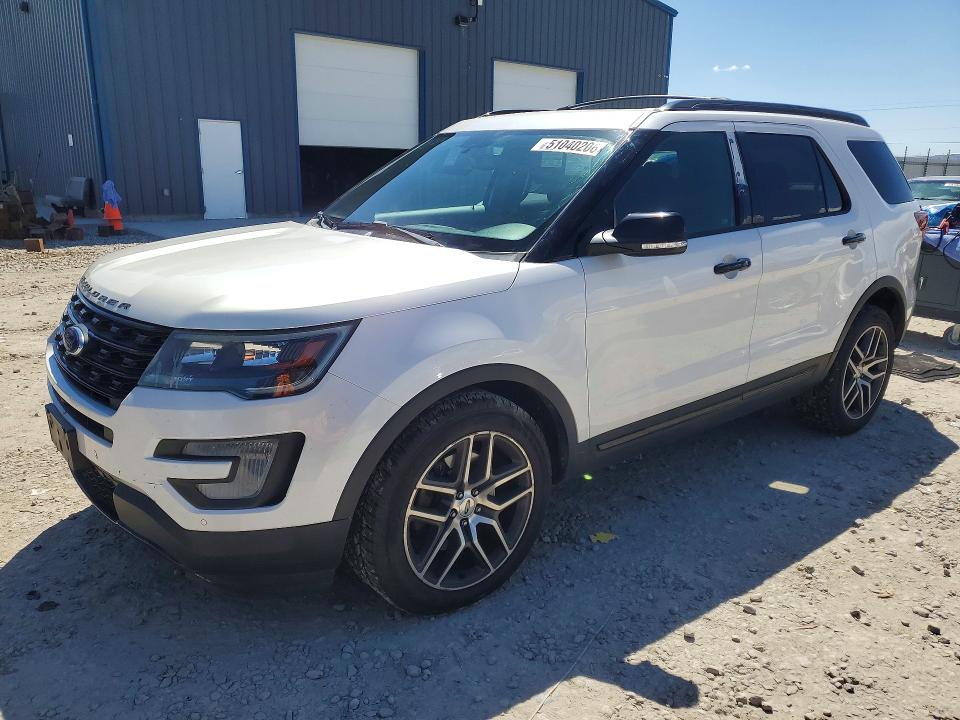 51040206 :رقم المزاد ، 1FM5K8GT2HGC76788 vin ، 2017 Ford Explorer مزاد بيع