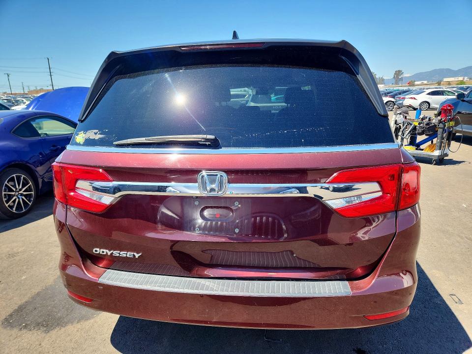 49646066 :رقم المزاد ، 5FNRL6H7XLB033306 vin ، 2020 Honda Odyssey مزاد بيع