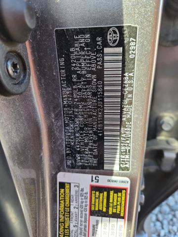 Продажа на аукционе авто 2018 Toyota Camry, vin: 4T1B11HK2JU115660, номер лота: 48564946