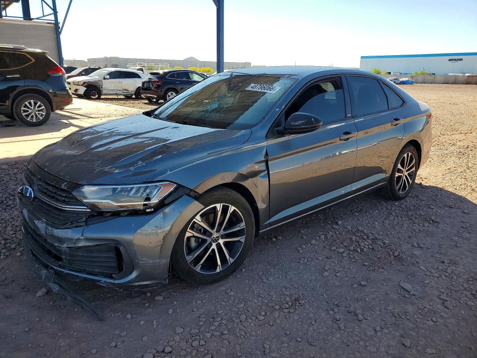 48786066 :رقم المزاد ، 3VWBM7BU2RM051948 vin ، 2024 Volkswagen Jetta مزاد بيع