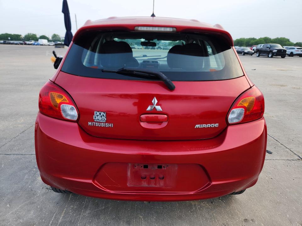 51276066 :رقم المزاد ، ML32A3HJ3FH038355 vin ، 2015 Mitsubishi Mirage مزاد بيع