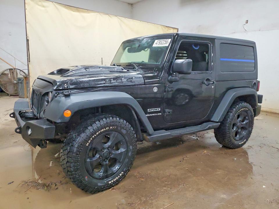 Auction sale of the 2015 Jeep Wrangler, vin: 1C4AJWAG8FL549310, lot number: 47952256