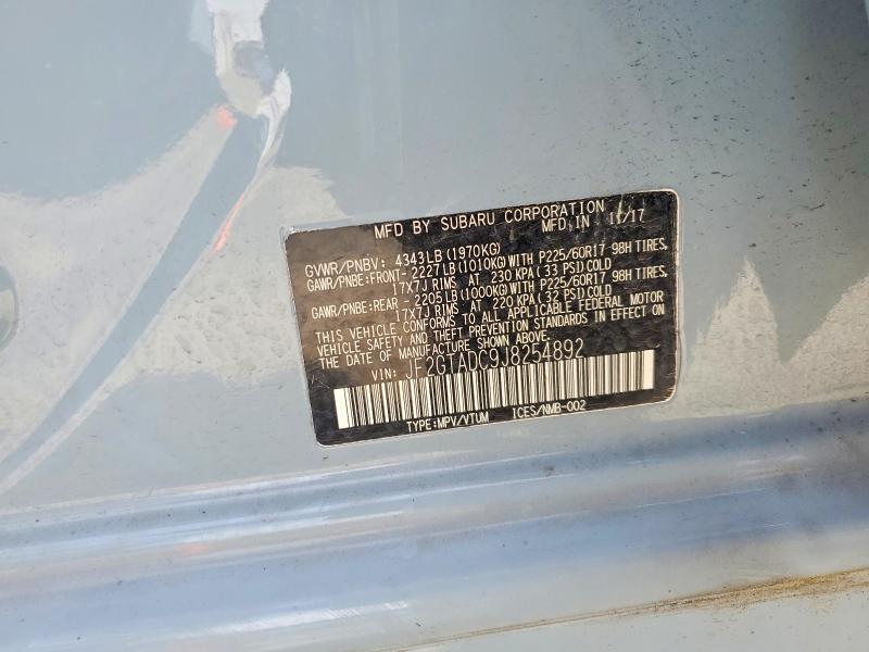 Продаж на аукціоні авто 2018 Subaru Crosstrek, vin: JF2GTADC9J8254892, номер лоту: 48123496
