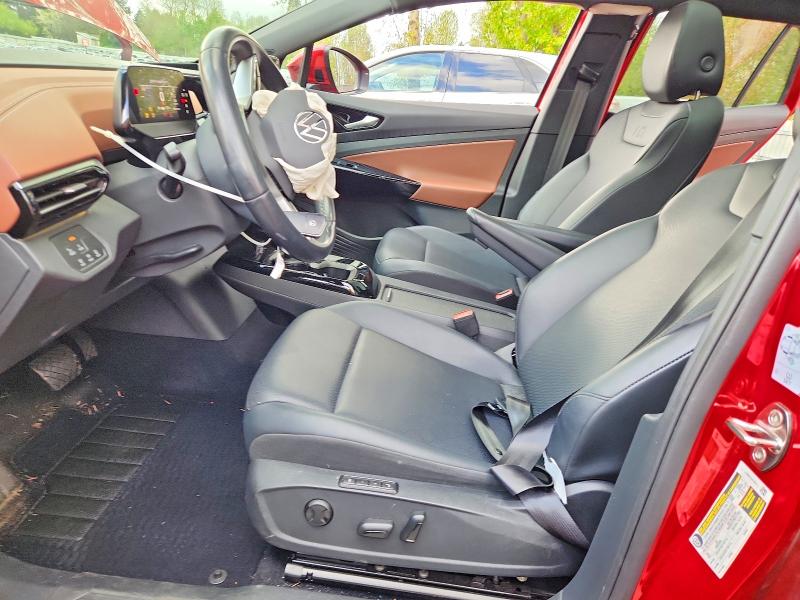 Aukcja sprzedaży 2021 Volkswagen Id.4, vin: WVGUNPE26MP065420, numer aukcji: 49834536
