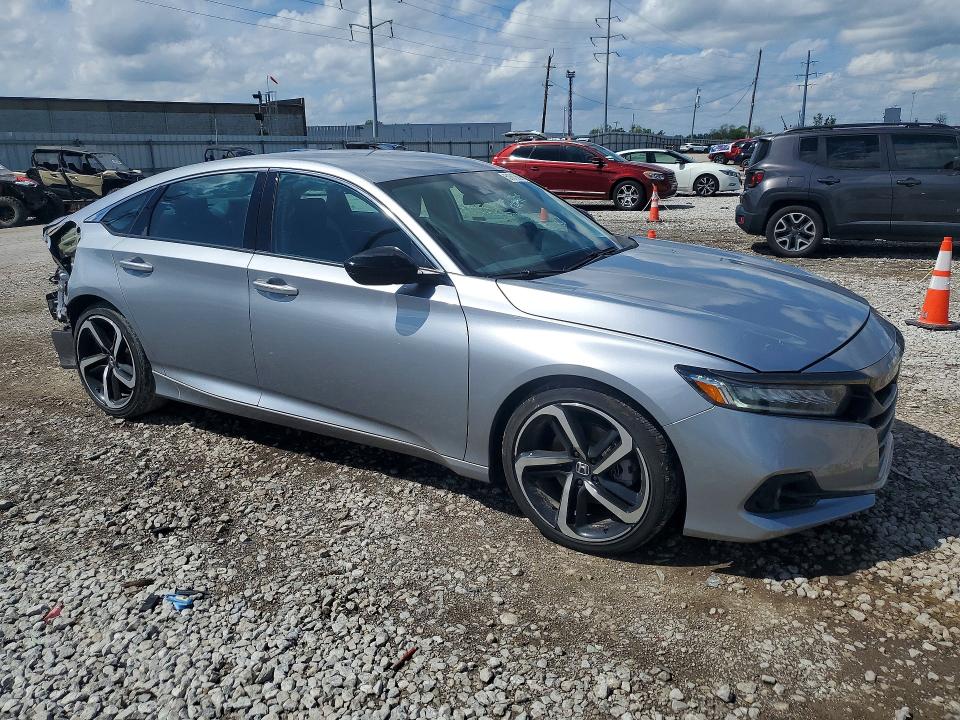 2021 Honda Accord მანქანა იყიდება აუქციონზე, vin: 1HGCV1F48MA111864, აუქციონის ნომერი: 51613676
