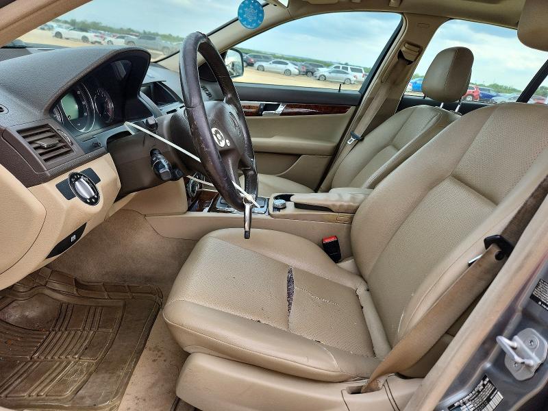 2009 Mercedes-benz C მანქანა იყიდება აუქციონზე, vin: WDDGF81X29F232512, აუქციონის ნომერი: 50365916