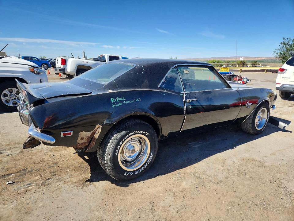 Aukcja sprzedaży 1968 Chevrolet Camaro, vin: 124378N340984, numer aukcji: 50657346