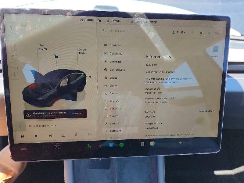 Aukcja sprzedaży 2024 Tesla Model 3, vin: 5YJ3E1EA3RF860270, numer aukcji: 48659576