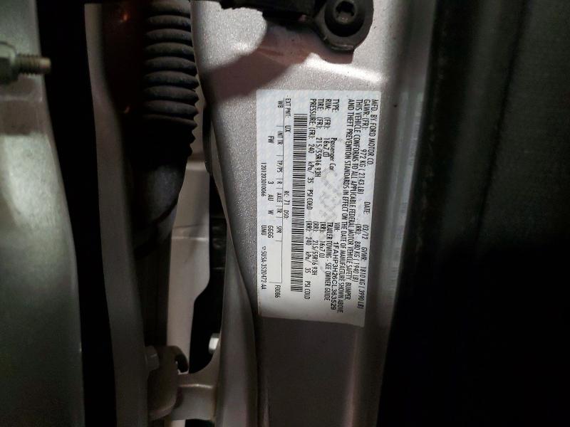 51406936 :رقم المزاد ، 1FAHP3H26CL363529 vin ، 2012 Ford Focus مزاد بيع