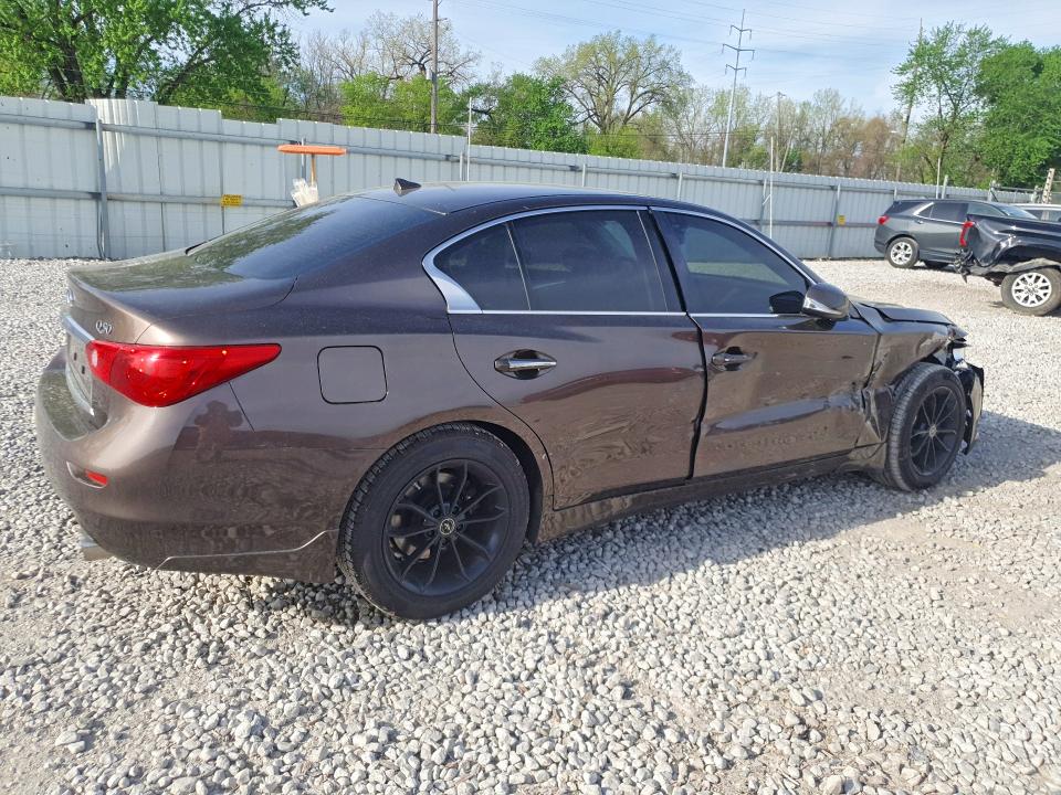 Aukcja sprzedaży 2014 Infiniti Q50, vin: JN1BV7AR3EM693875, numer aukcji: 50131886