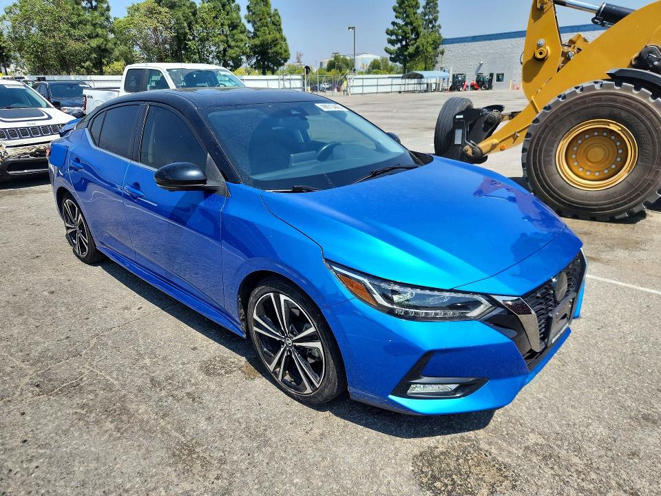 48973446 :رقم المزاد ، 3N1AB8DV6NY258333 vin ، 2022 Nissan Sentra مزاد بيع
