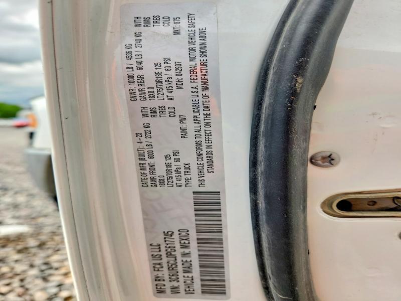 Продаж на аукціоні авто 2023 Ram 2500, vin: 3C6UR5CL0PG617745, номер лоту: 51280216