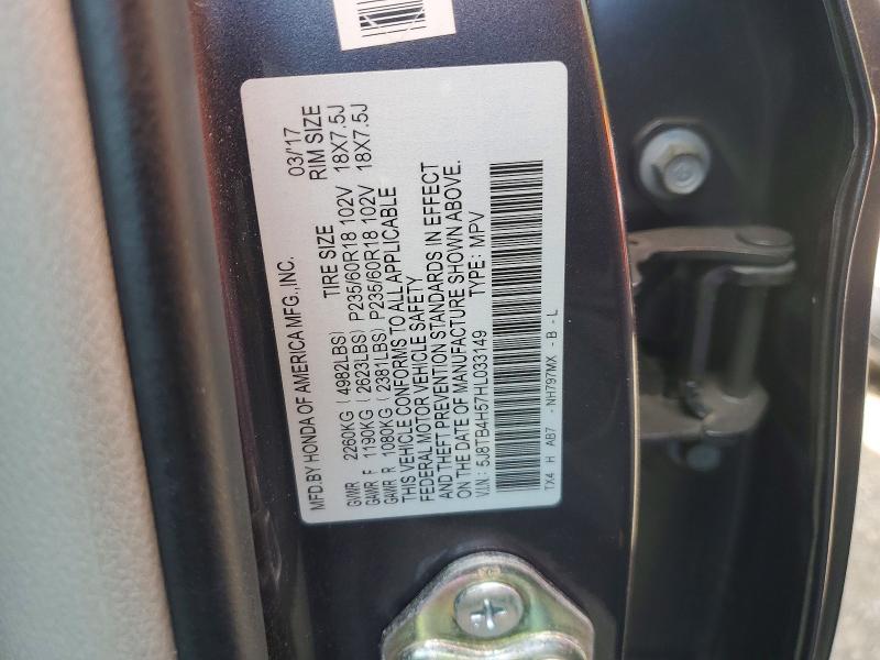 Продажа на аукционе авто 2017 Acura Rdx, vin: 5J8TB4H57HL033149, номер лота: 50748196