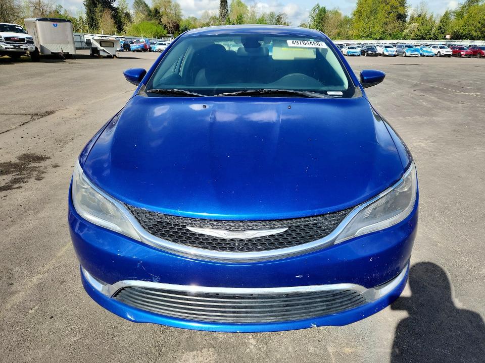 2015 Chrysler 200 მანქანა იყიდება აუქციონზე, vin: 1C3CCCAB0FN636052, აუქციონის ნომერი: 49764486