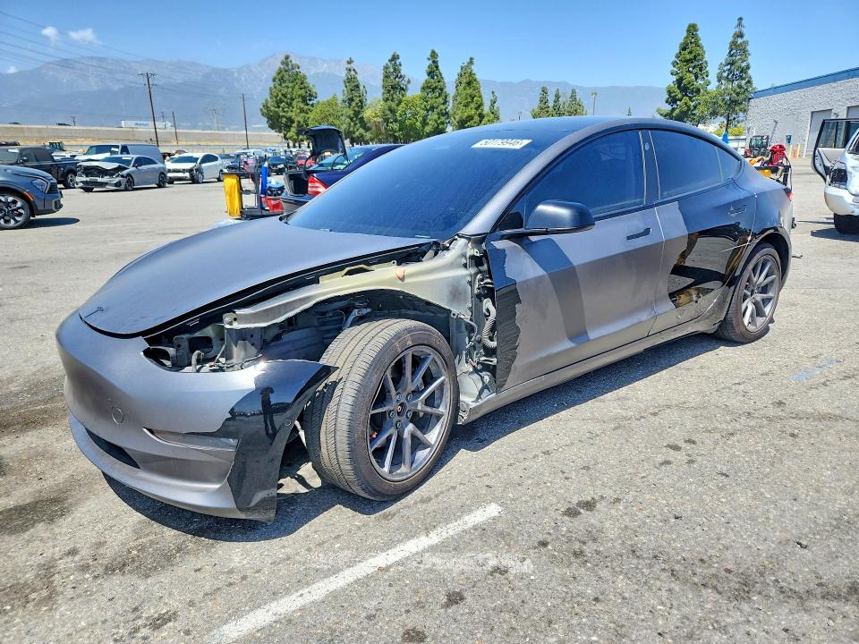 50179946 :رقم المزاد ، 5YJ3E1EB3MF074034 vin ، 2021 Tesla Model 3 مزاد بيع
