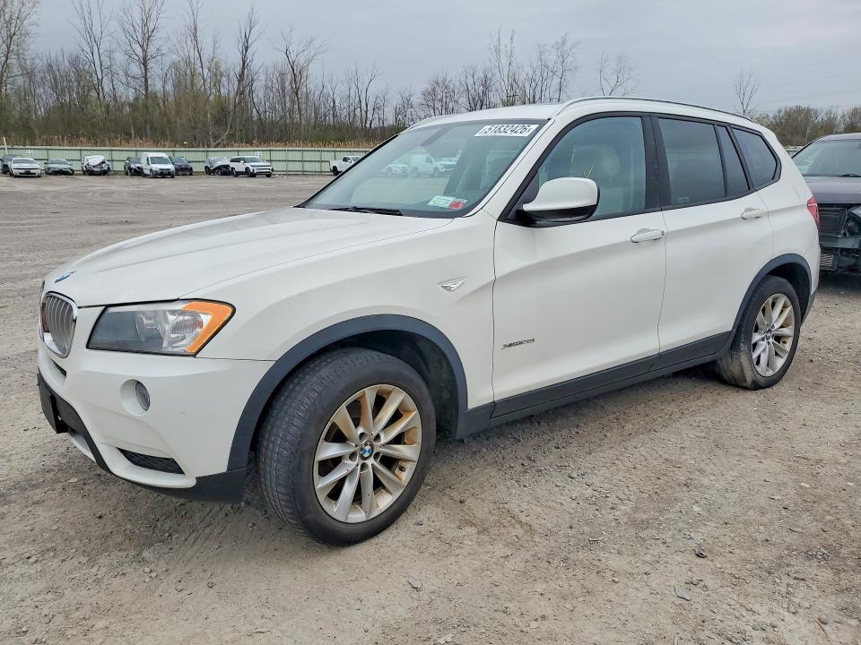 2013 Bmw X3 მანქანა იყიდება აუქციონზე, vin: 5UXWX9C53D0A29582, აუქციონის ნომერი: 51832426