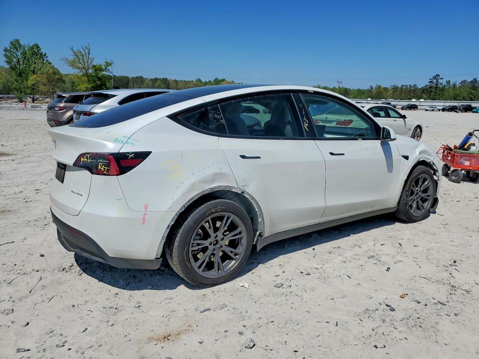 2024 Tesla Model Y მანქანა იყიდება აუქციონზე, vin: 7SAYGAEE4RF155306, აუქციონის ნომერი: 48340846