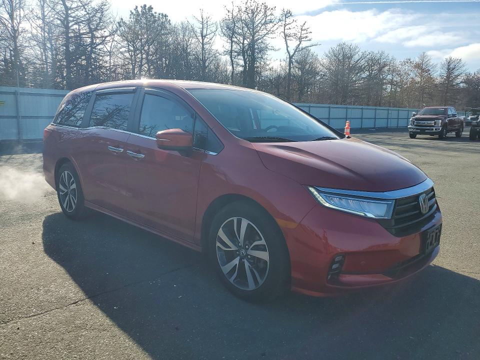 2022 Honda Odyssey მანქანა იყიდება აუქციონზე, vin: 5FNRL6H80NB057920, აუქციონის ნომერი: 49091956