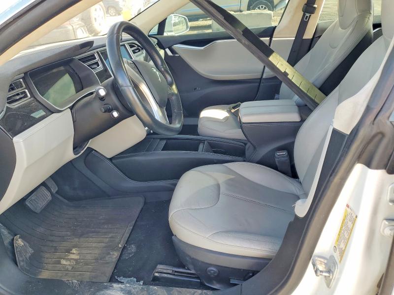 49742636 :رقم المزاد ، 5YJSA1H15EFP56750 vin ، 2014 Tesla Model S مزاد بيع