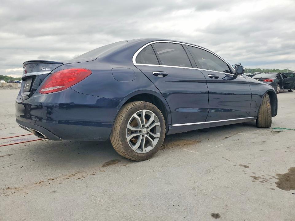 2015 Mercedes-benz C მანქანა იყიდება აუქციონზე, vin: 55SWF4KB7FU041913, აუქციონის ნომერი: 51723466