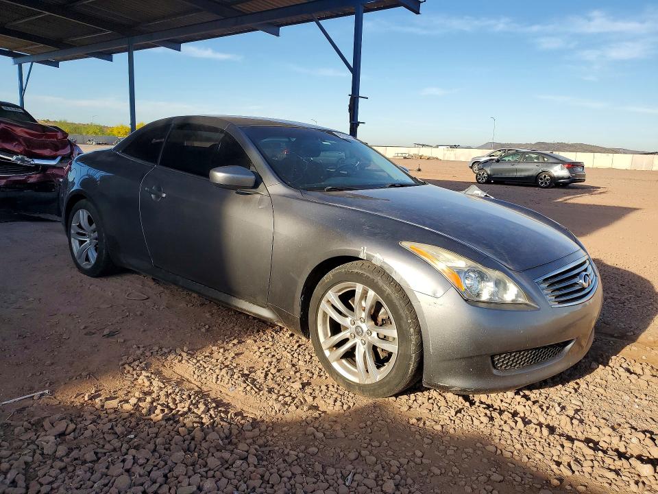 2010 Infiniti G37 Convertible მანქანა იყიდება აუქციონზე, vin: JN1CV6FE5AM353027, აუქციონის ნომერი: 48119806