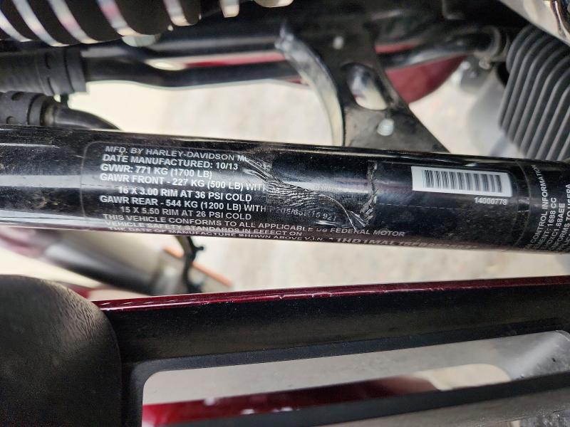 Продажа на аукционе авто 2014 Harley-davidson Flhtcutg, vin: 1HD1MAL15EB852583, номер лота: 51697896
