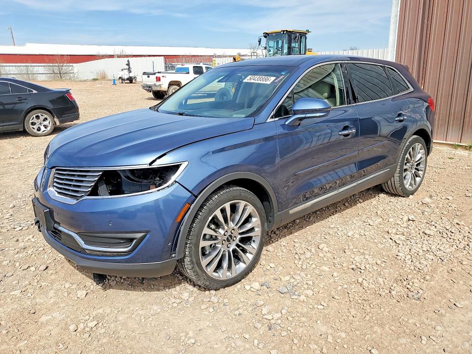 2018 Lincoln Mkx მანქანა იყიდება აუქციონზე, vin: 2LMPJ8LRXJBL41944, აუქციონის ნომერი: 50438886