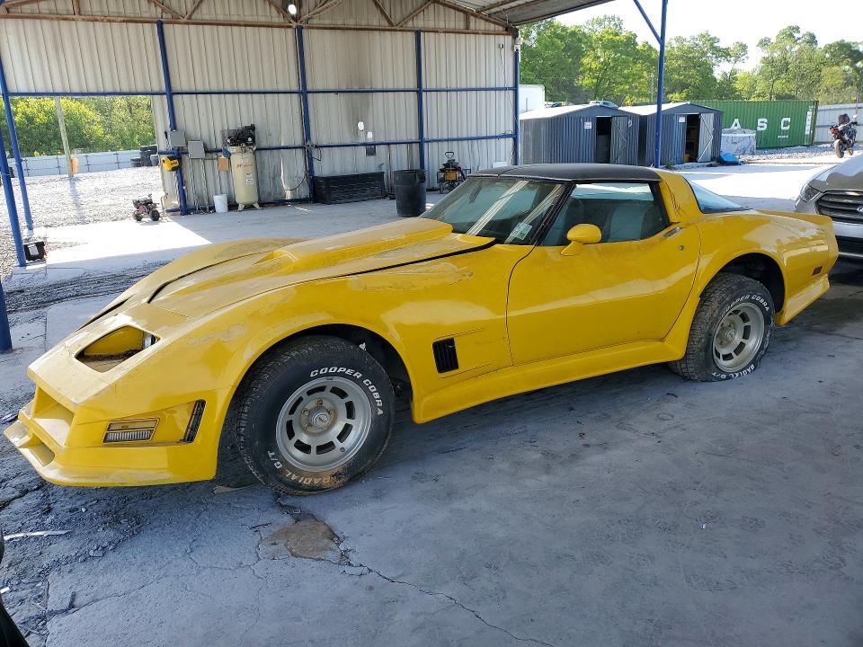 49838636 :رقم المزاد ، 1G1AY8781C5114113 vin ، 1982 Chevrolet Corvette مزاد بيع