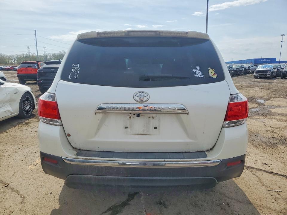 2012 Toyota Highlander მანქანა იყიდება აუქციონზე, vin: 5TDZA3EH9CS026151, აუქციონის ნომერი: 51120676