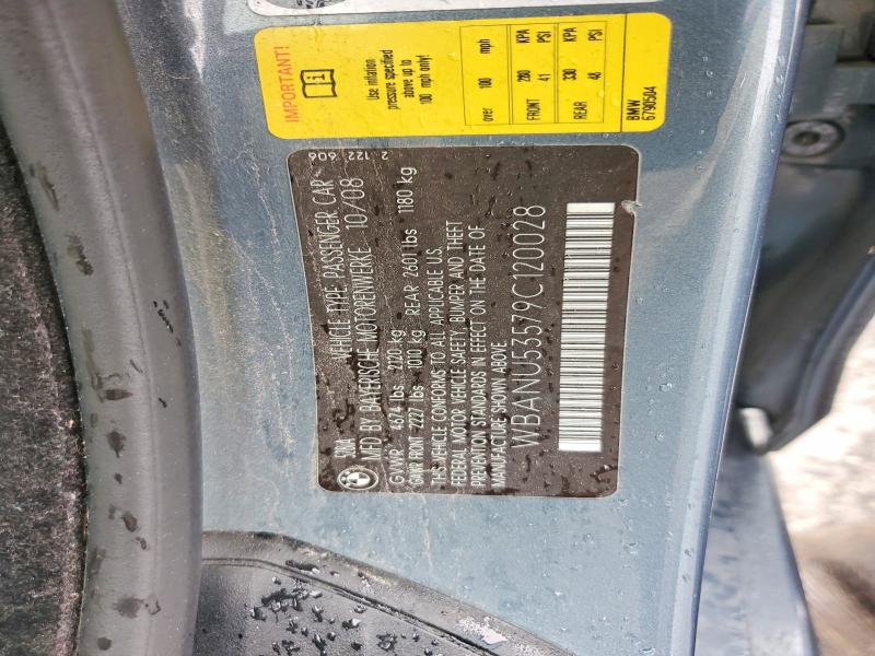 Aukcja sprzedaży 2009 Bmw 528, vin: WBANU53579C120028, numer aukcji: 52063566