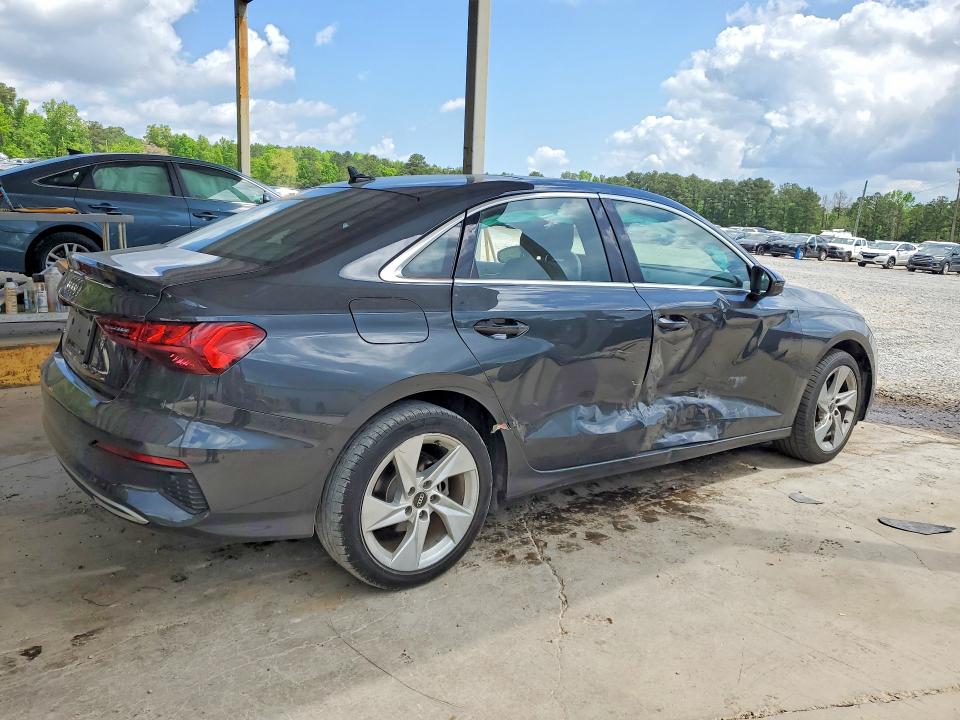 2023 Audi A3 მანქანა იყიდება აუქციონზე, vin: WAUAUDGY4PA072686, აუქციონის ნომერი: 49960456