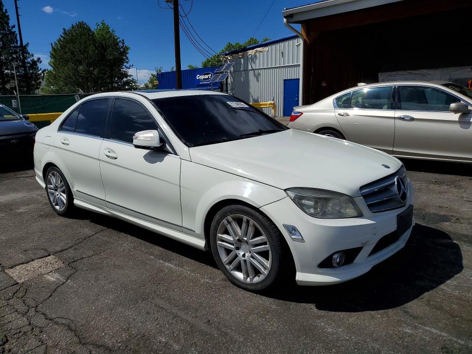 2009 Mercedes-benz C მანქანა იყიდება აუქციონზე, vin: WDDGF54X79R070899, აუქციონის ნომერი: 51348006
