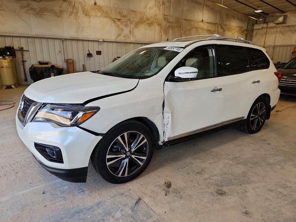 2018 Nissan Pathfinder მანქანა იყიდება აუქციონზე, vin: 5N1DR2MN0JC611652, აუქციონის ნომერი: 50852746