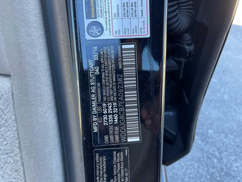 Продажа на аукционе авто 2014 Mercedes-benz S, vin: WDDUG8CB7EA062382, номер лота: 49860896