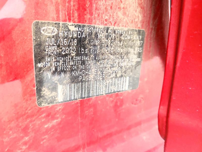 Продажа на аукционе авто 2013 Hyundai Elantra, vin: KMHDH4AE5DU940560, номер лота: 51646186